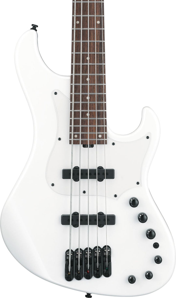 Ibanez MDM1005PW MDM 5-String Electric Bass Pearl White With Gigbag
