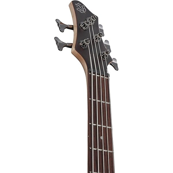 Ibanez BTB605TGF BTB Standard 5-String Electric Bass - Transparent Gray Flat 3