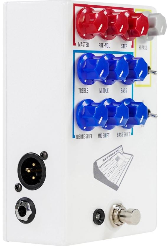 JHS Colour Box V2 Preamp Pedal White 2