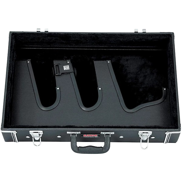 Gator Gig-Box Jr Pedal Board/Guitar Stand & Case - Black With Power Supply 9