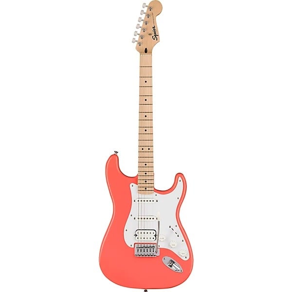 Squier Sonic Stratocaster HSS Electric Guitar - Tahitian Coral 6