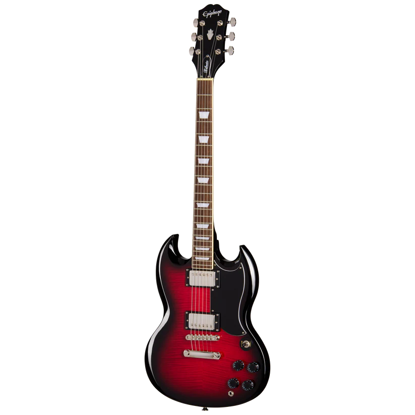 Epiphone SG Tribute Plus - Cherry Burst 7