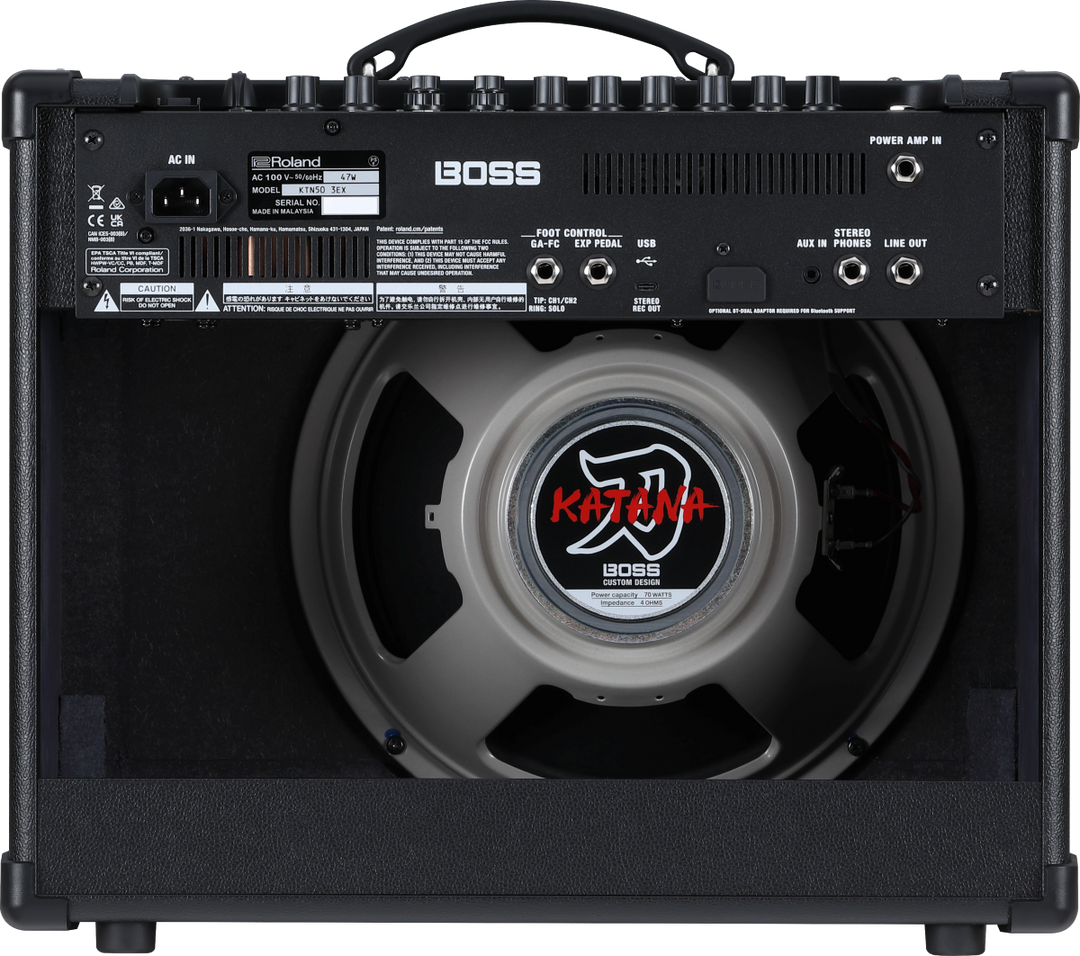 Boss Katana 50EX 'Generation 3' Combo Guitar Amplifier - 50 Watts 3