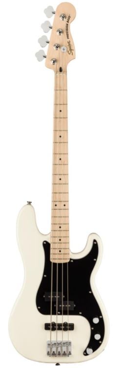 Squier Affinity PBASS PJ Bass Guitar Maple Neck Olympic White No Case