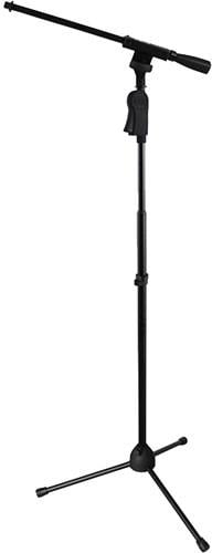 Gator Frameworks Tripod Mic Stand with Deluxe One-Handed Clutch with Boom