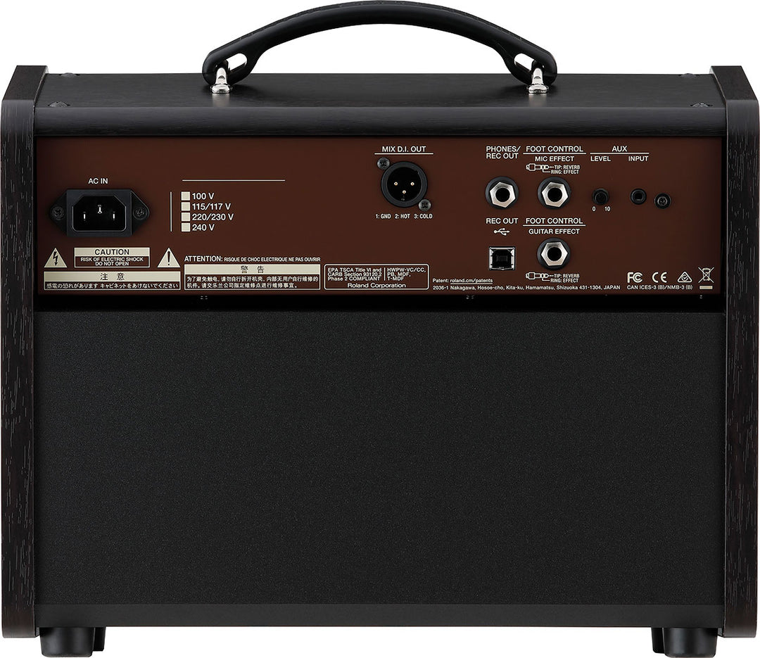 Boss ACS-LIVELT Acoustic Singer Live LT Amplifier: Enhance Effect on Mic Channel for Full Vocals!