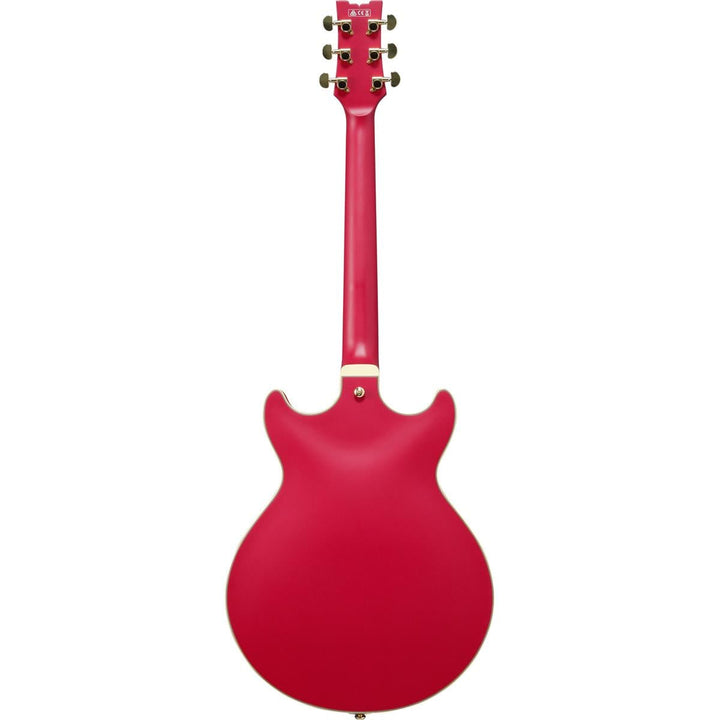 Ibanez AMH90CRF Artcore Expressionist Electric Guitar (Cherry Red Flat) 3