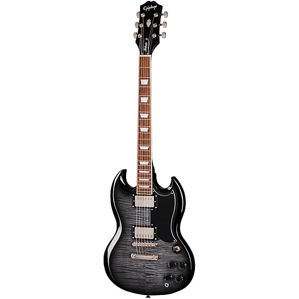 Epiphone SG Tribute Plus Ebony Burst 5