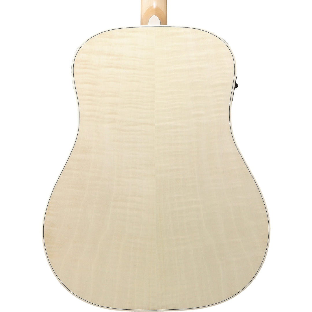 Ibanez AAD77M1EOAW Acoustic Electric Guitar - Open Pore Antique White 7