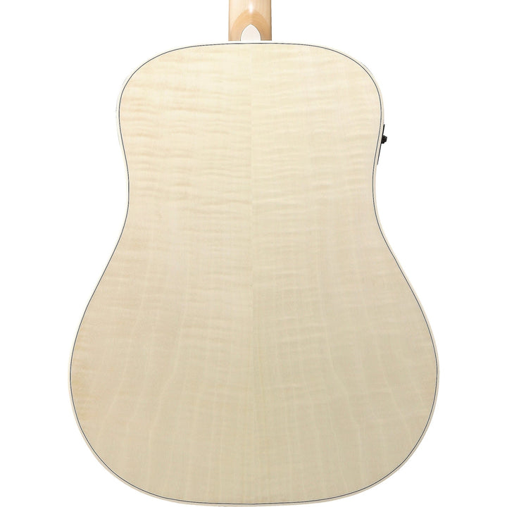 Ibanez AAD77M1EOAW Acoustic Electric Guitar - Open Pore Antique White 7