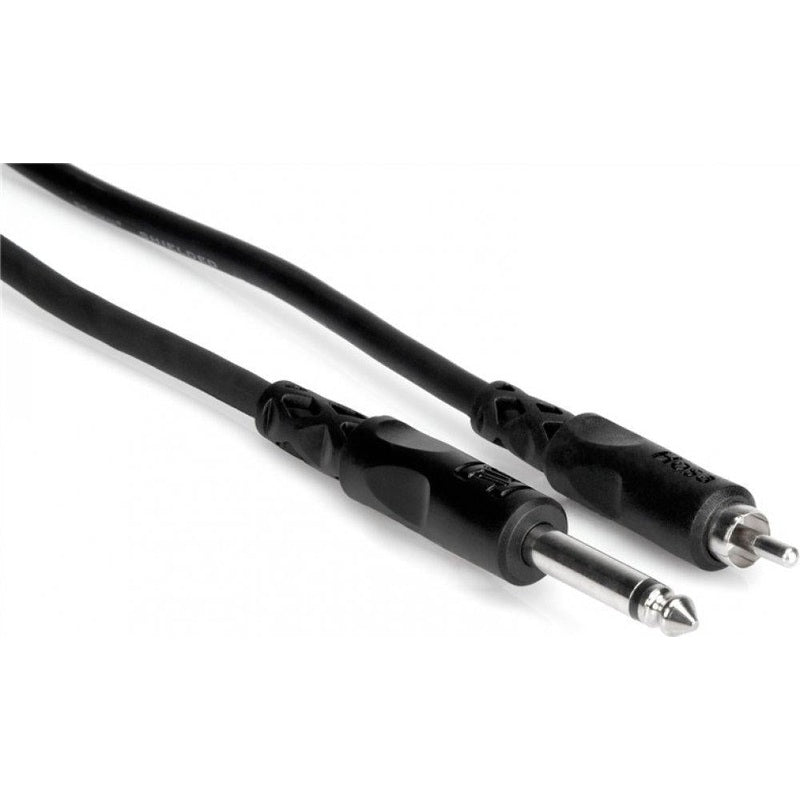 Hosa CPR103 1/4" (Male Mono) - RCA (Male) Cable 3'