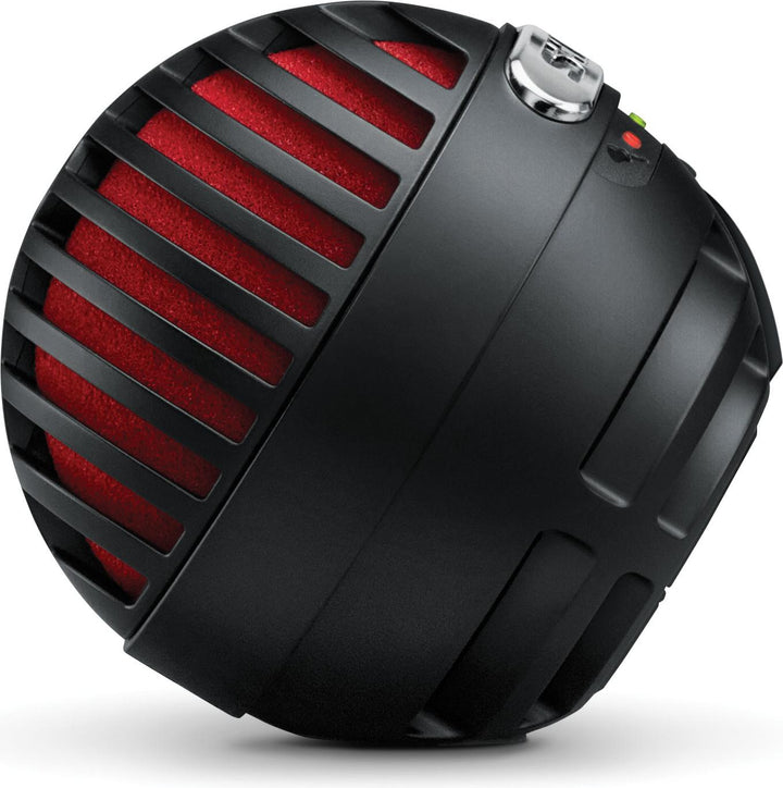 Shure MV5 iOS/USB Digital Condenser Microphone - Black/Red