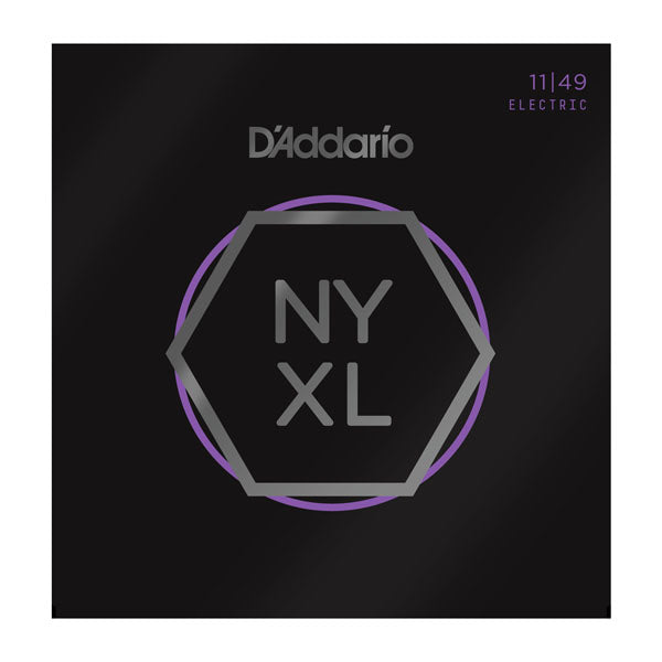D'Addario NYXL Nickel Wound 11-49 Electric Guitar Strings - Medium