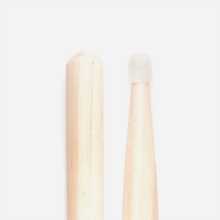 Promark 2BN Natural Hickory Nylon Tip Drum Sticks 2