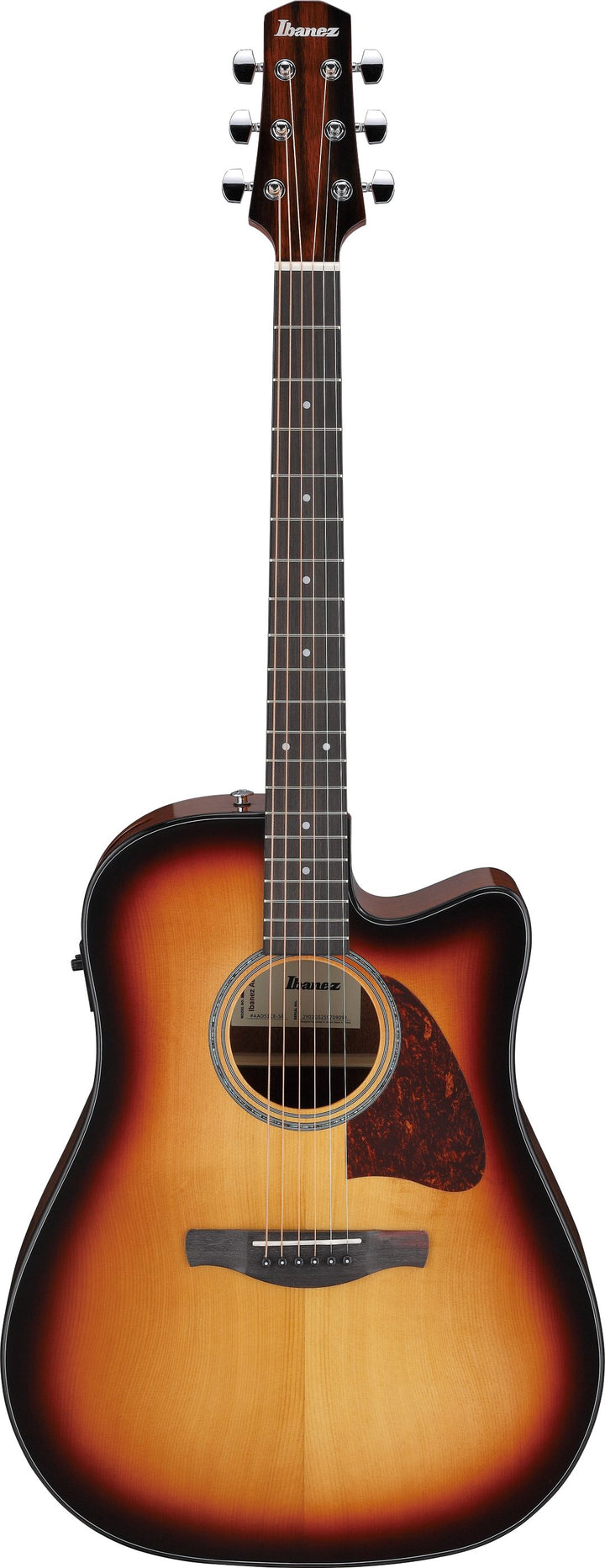 Ibanez AAD51CESB Acoustic Electric Guitar - Sunburst High Gloss 2