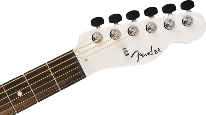 Fender 'Limited Edition' Finneas American Acoustasonic Telecaster - Arctic White 3