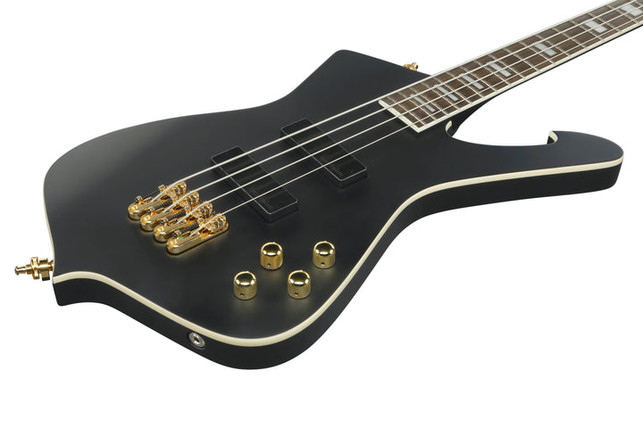 Ibanez ICB620BKF ICB 4-String Electric Bass Guitar - Black Flat 5