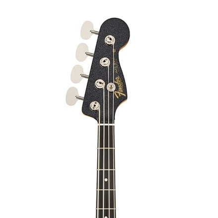 Fender 'Limited Edition' Gold Foil Jazz Bass - Black Sparkle