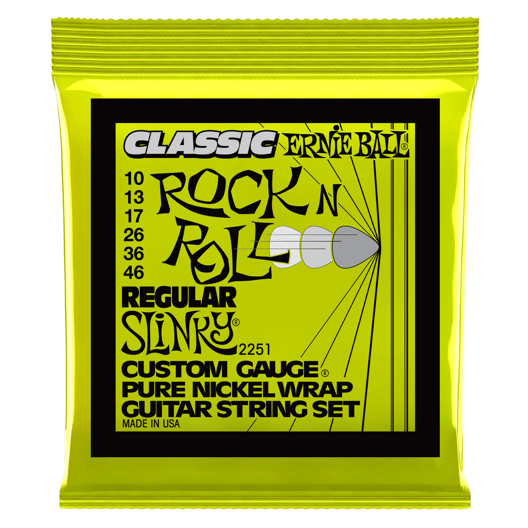 Ernie Ball 2251 Classic Regular Slinky 10-46 Electric Set