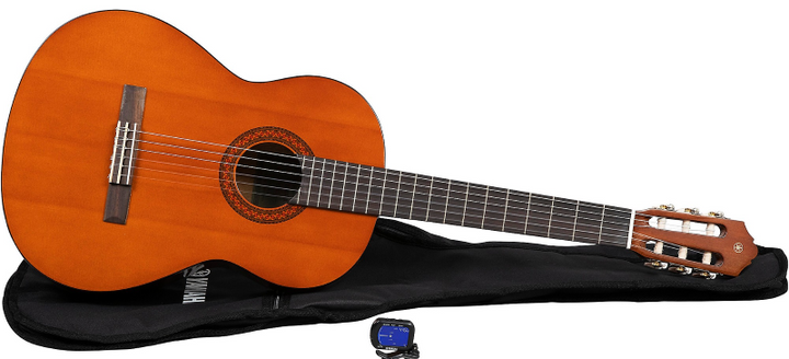 Yamaha C40 GigMaker Classical Guitar Package - Natural 4