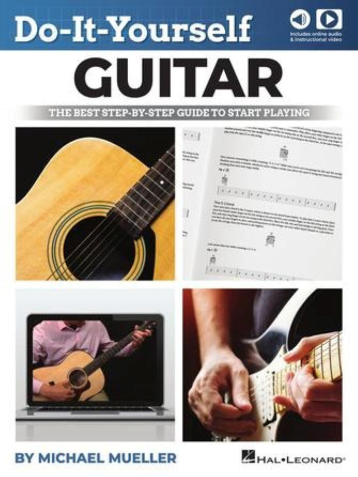 Hal Leonard Do-It-Yourself Guitar - The Best Step-by-Step Guide to Start Playing