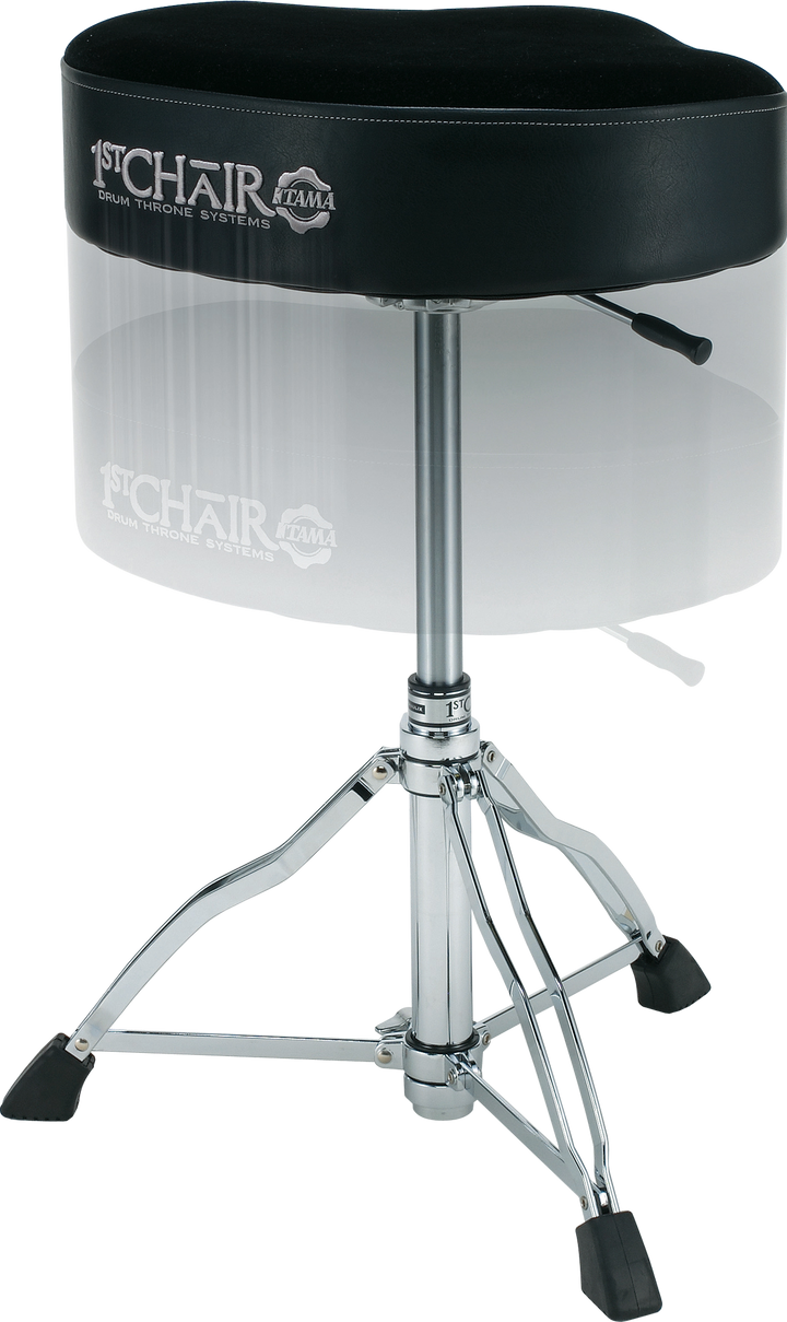 Tama HT750BC 1st Chair Ergo-Rider Drum Throne with HYDRAULIX and Cloth-Top Seat 2