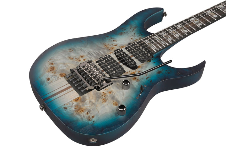Ibanez RGT1270PBCTF Premium Electric Guitar - Cosmic Blue Starburst Flat 6