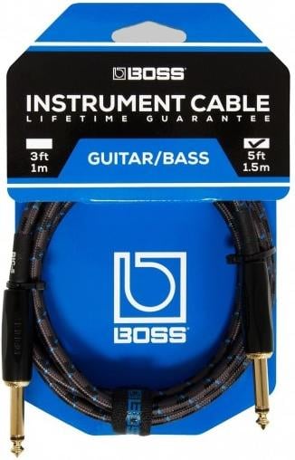 Boss 5ft Instrument Cable - (1/4" Straight to Straight)