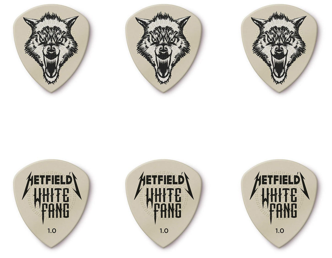Dunlop PH122T1.0 White Fang Pick Tin