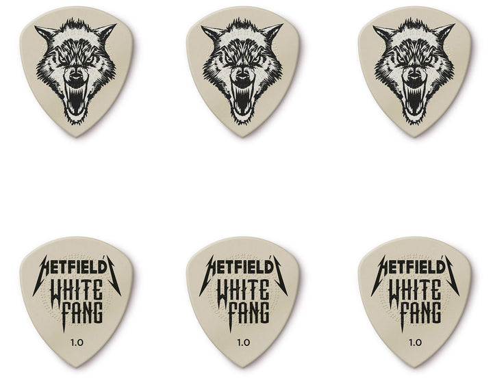 Dunlop PH122T1.0 White Fang Pick Tin