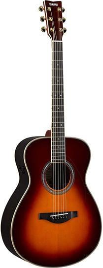Yamaha LS-TA TransAcoustic Concert Acoustic Electric Guitar - Brown Sunburst 2