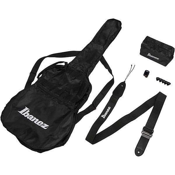 Ibanez IJV50OPN Acoustic Guitar Package with Accessories - Open Pore Natural 2