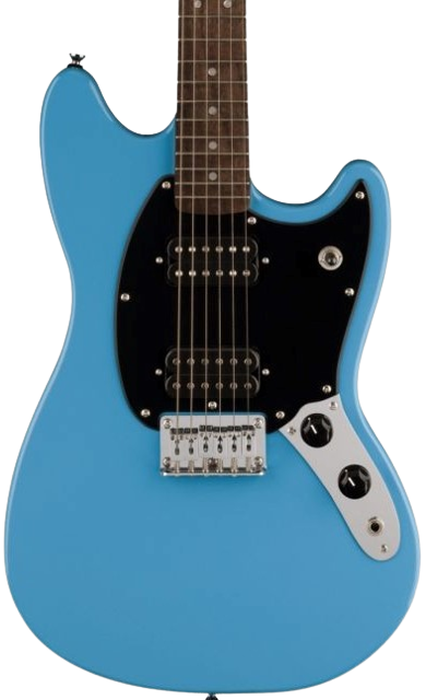 Squier Sonic Mustang HH Electric Guitar - Calfornia Blue