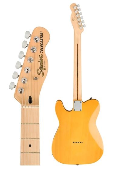 Squier Affinity Telecaster Electric Guitar - Butterscotch Blonde 3