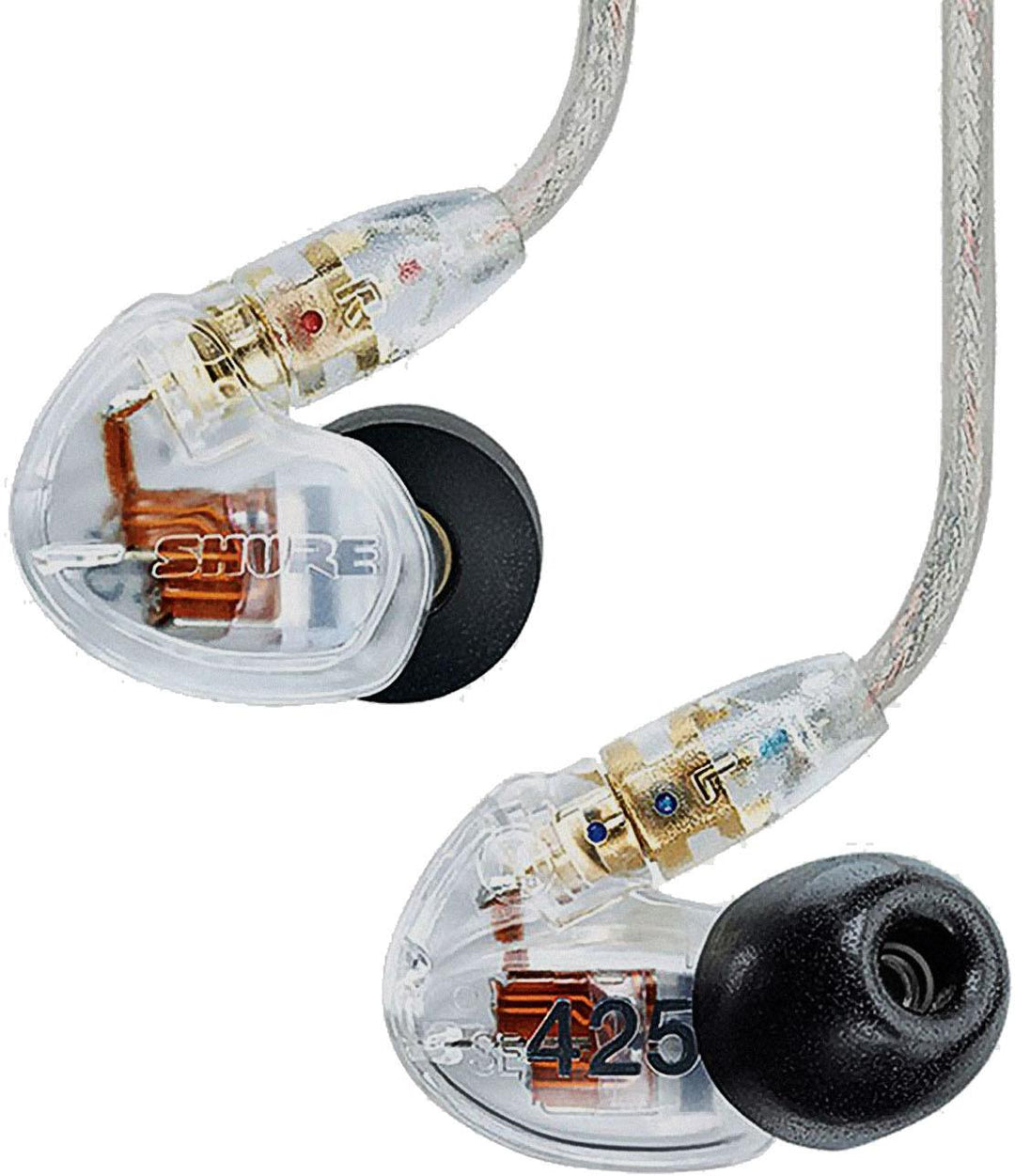 Shure SE425 Dual Driver Sound-Isolating Earphones - Clear