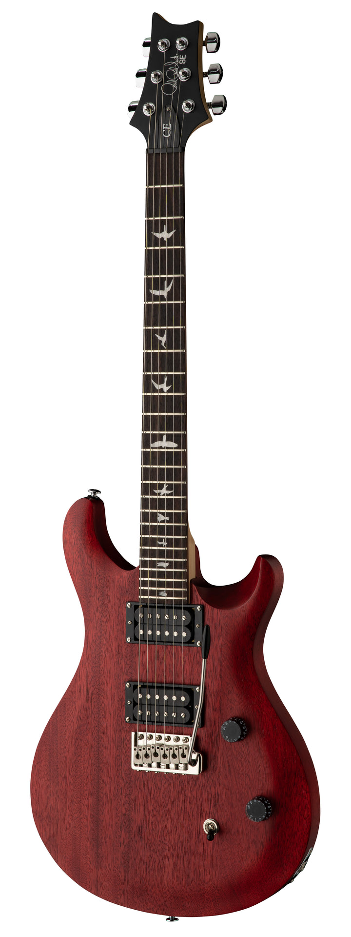 PRS SE CE24 Standard Satin Electric Guitar - Vintage Cherry