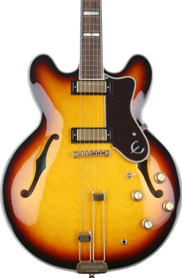 Epiphone Sheraton Frequensator Semi-Hollowbody Electric Guitar - Vintage Sunburst