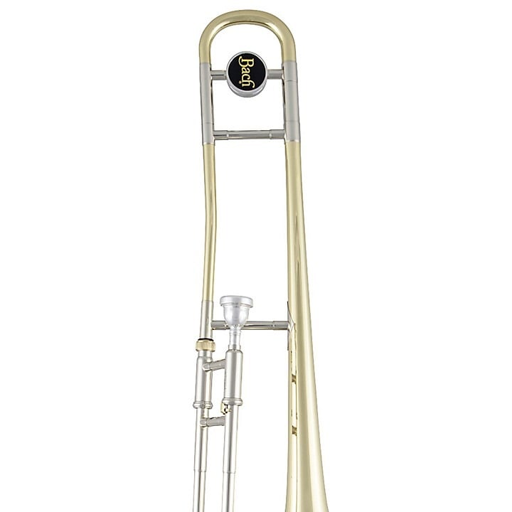 Bach BTB201 Bb Trombone - Yellow Brass Lacquer 2