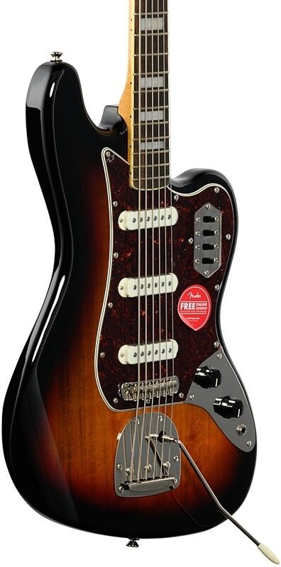 Squier Classic Vibe Bass VI 6-String Laurel Fretboard (3-Tone Sunburst) - No Case