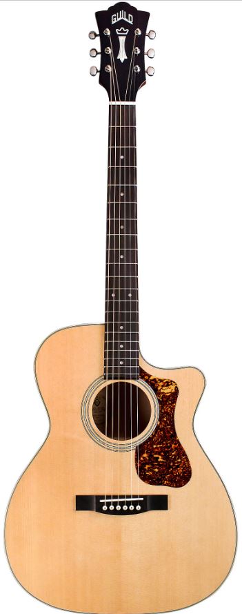 Guild OM-140CE (Natural Gloss) - With Gig-bag