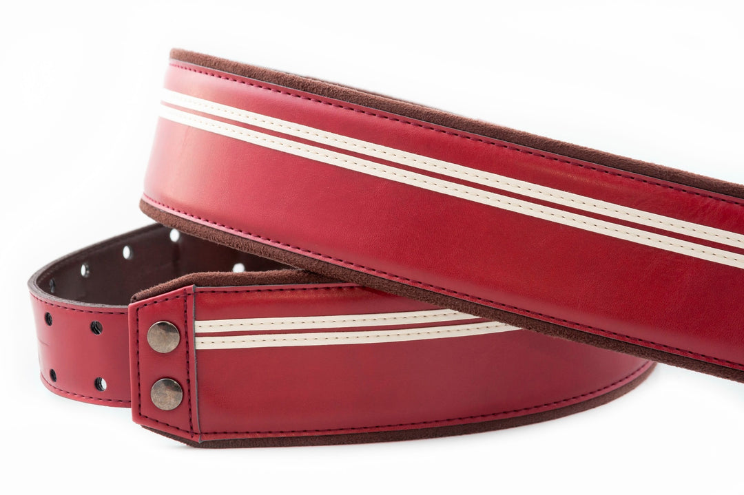 RightOn! Mojo Vegan Guitar Strap - Race Red