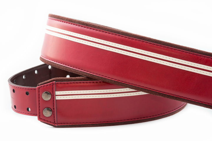 RightOn! Mojo Vegan Guitar Strap - Race Red