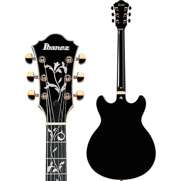 Ibanez Artcore Expressionist AS93SP Semi Hollow Electric Guitar - Black 4