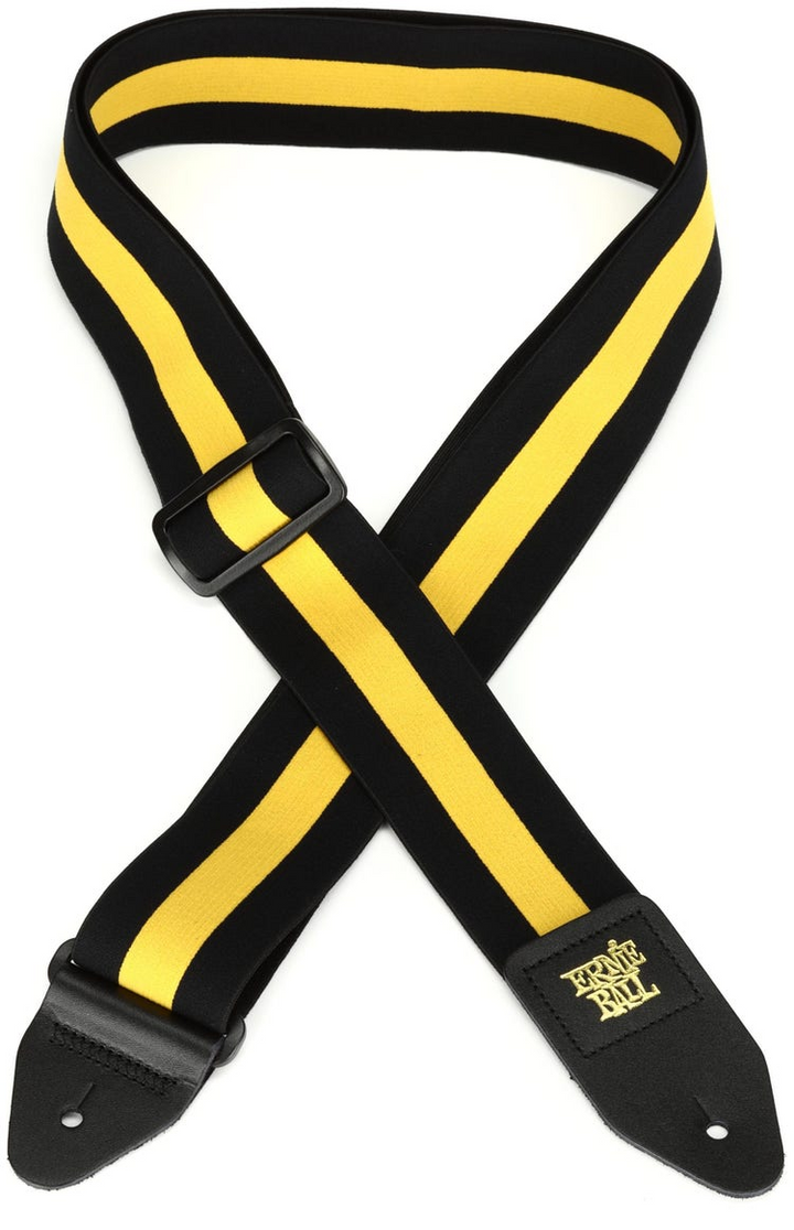 Ernie Ball 5328 Jacquard Guitar Strap - Racer Yellow 2
