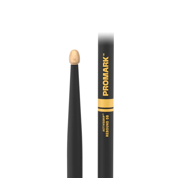 Promark Rebound Drumsticks with ActiveGrip - 5B Wood Tip 3