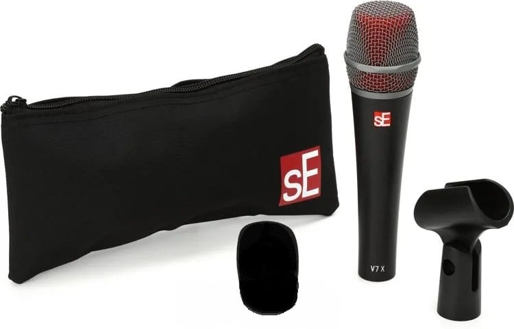 sE Electronics V7 X Supercardioid Dynamic Instrument Microphone 2