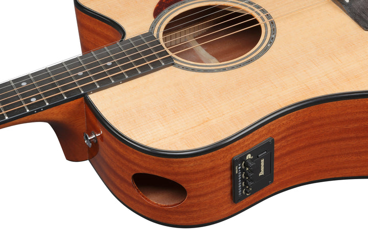 Ibanez AAD51CENT Acoustic Electric Guitar - Natural High Gloss 2