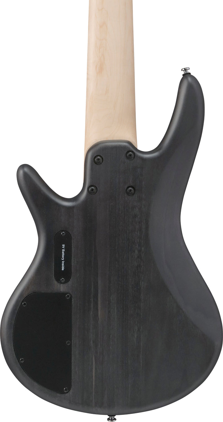 Ibanez GSR206 Gio SR 6 String Electric Bass - Transparent Gray Flat 2