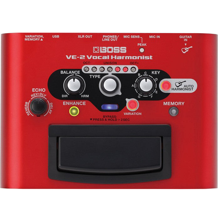 Boss VE-2 Vocal Harmonist Processor 2