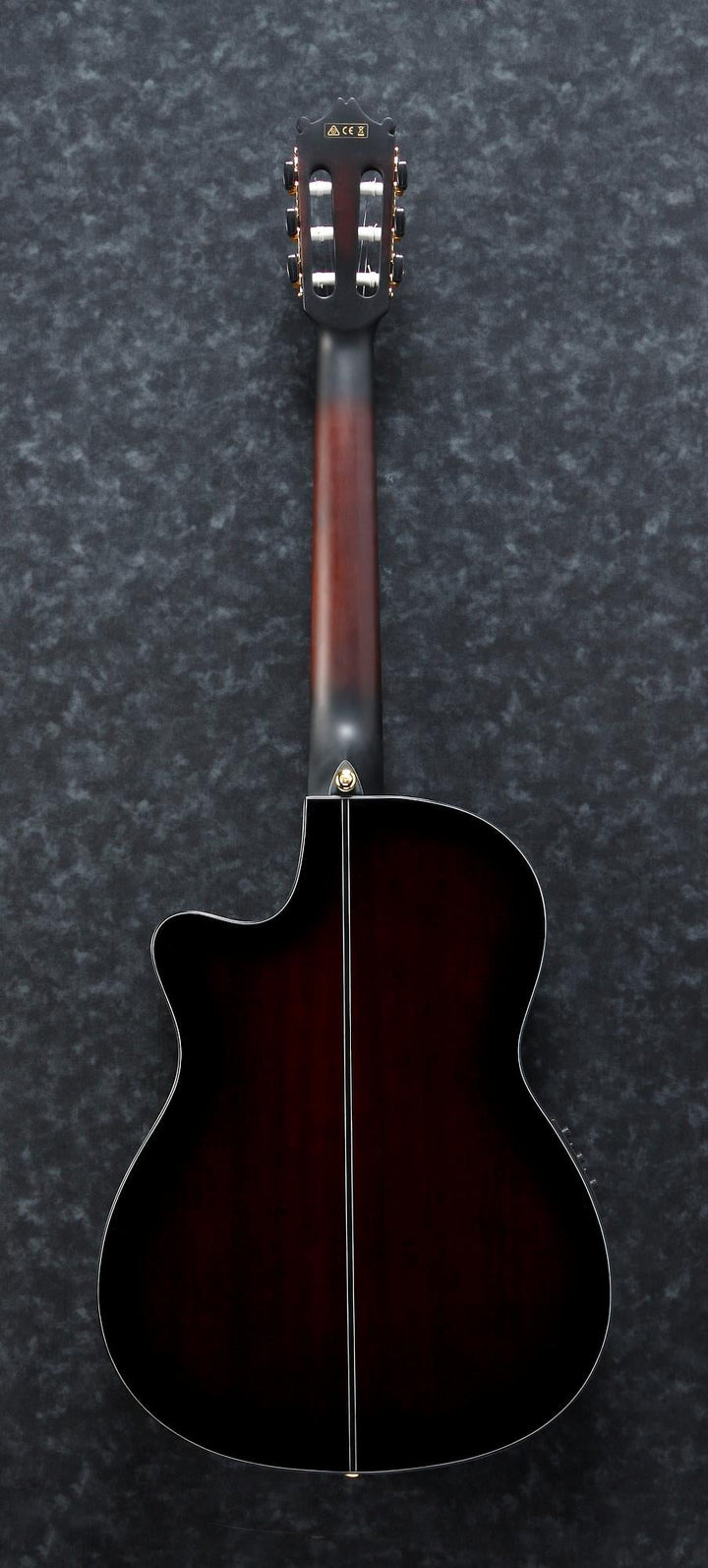 Ibanez GA35TCEDVS Classical Thinline Acoustic-Electric Guitar (Dark Violin Sunburst) 2